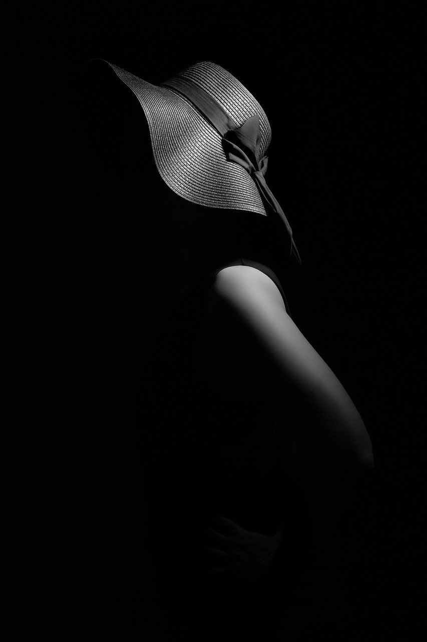black, white, film noir
